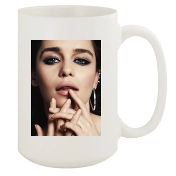 Emilia Clarke 15oz White Mug