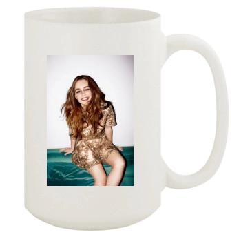 Emilia Clarke 15oz White Mug