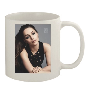 Emilia Clarke 11oz White Mug