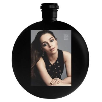 Emilia Clarke Round Flask