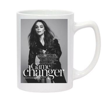 Emilia Clarke 14oz White Statesman Mug