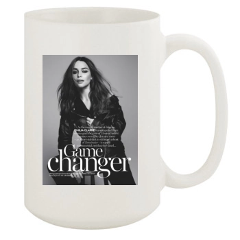 Emilia Clarke 15oz White Mug