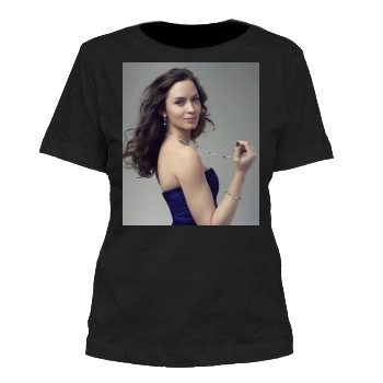 Emily Blunt Women's Cut T-Shirt