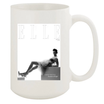 Emily Blunt 15oz White Mug