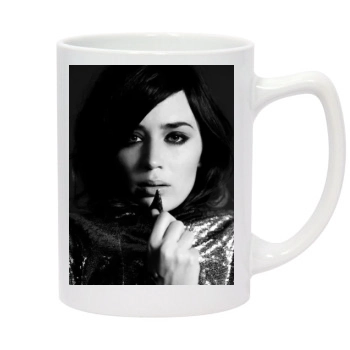 Emily Blunt 14oz White Statesman Mug