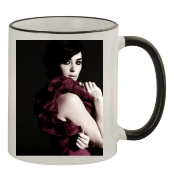 Emily Blunt 11oz Colored Rim & Handle Mug