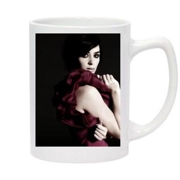 Emily Blunt 14oz White Statesman Mug