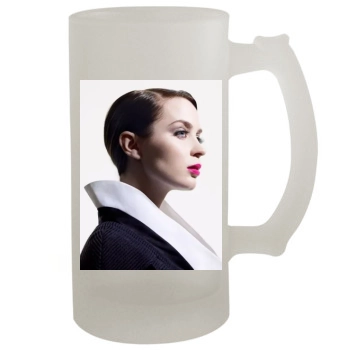 Emily Blunt 16oz Frosted Beer Stein