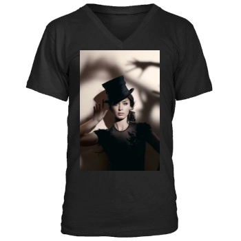 Emily Blunt Men's V-Neck T-Shirt