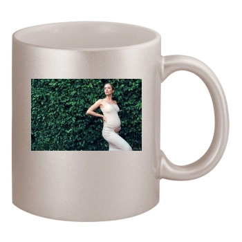 Emily Blunt 11oz Metallic Silver Mug