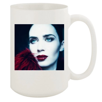 Emily Blunt 15oz White Mug