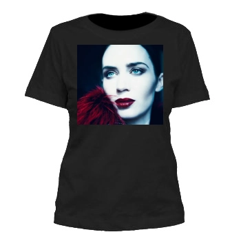 Emily Blunt Women's Cut T-Shirt