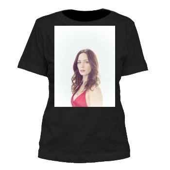 Emily Blunt Women's Cut T-Shirt