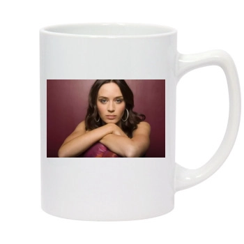 Emily Blunt 14oz White Statesman Mug