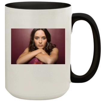 Emily Blunt 15oz Colored Inner & Handle Mug