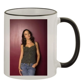 Emily Blunt 11oz Colored Rim & Handle Mug