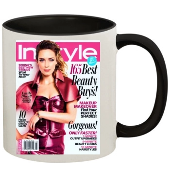 Emily Blunt 11oz Colored Inner & Handle Mug