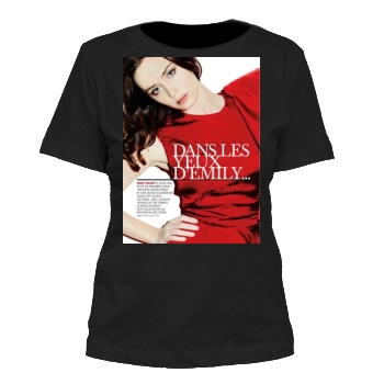 Emily Blunt Women's Cut T-Shirt