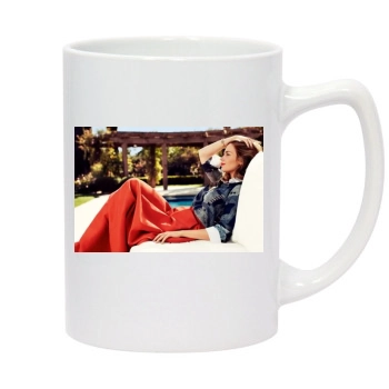 Emily Blunt 14oz White Statesman Mug