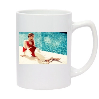 Emily Blunt 14oz White Statesman Mug