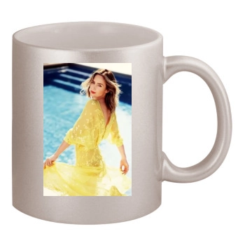 Emily Blunt 11oz Metallic Silver Mug