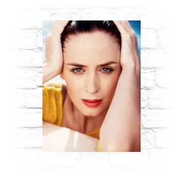 Emily Blunt Metal Wall Art