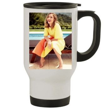 Emily Blunt Stainless Steel Travel Mug