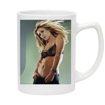 Jillian Barberie 14oz White Statesman Mug