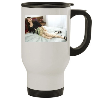 Emma Stone Stainless Steel Travel Mug