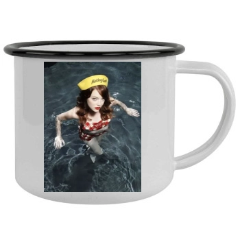 Emma Stone Camping Mug