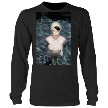 Emma Stone Men's Heavy Long Sleeve TShirt