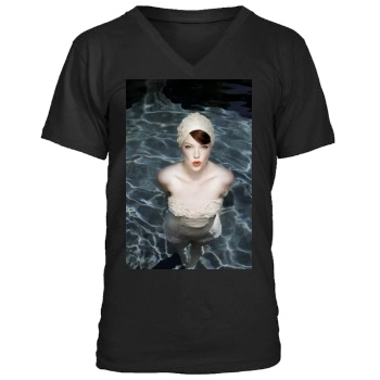 Emma Stone Men's V-Neck T-Shirt