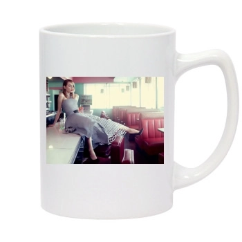 Emma Stone 14oz White Statesman Mug