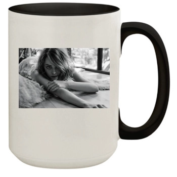 Emma Stone 15oz Colored Inner & Handle Mug