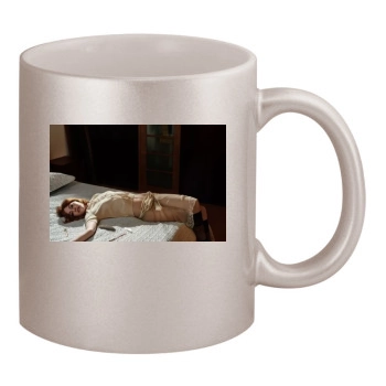 Emma Stone 11oz Metallic Silver Mug