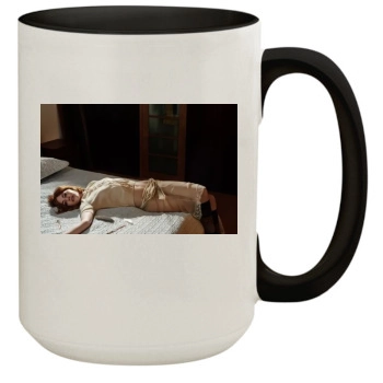 Emma Stone 15oz Colored Inner & Handle Mug