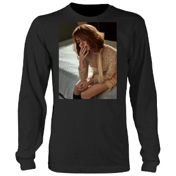 Emma Stone Men's Heavy Long Sleeve TShirt