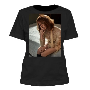 Emma Stone Women's Cut T-Shirt