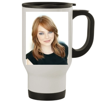 Emma Stone Stainless Steel Travel Mug