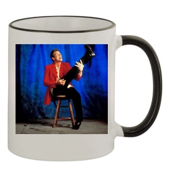 Jim Carrey 11oz Colored Rim & Handle Mug