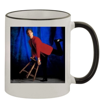 Jim Carrey 11oz Colored Rim & Handle Mug