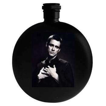 Jim Carrey Round Flask