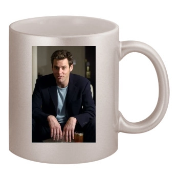 Jim Carrey 11oz Metallic Silver Mug