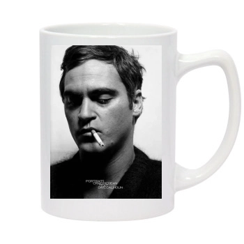 Joaquin Phoenix 14oz White Statesman Mug