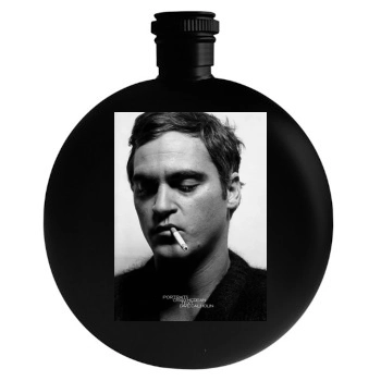 Joaquin Phoenix Round Flask