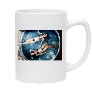 Emily Ratajkowski 14oz White Statesman Mug