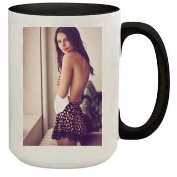 Emily Ratajkowski 15oz Colored Inner & Handle Mug