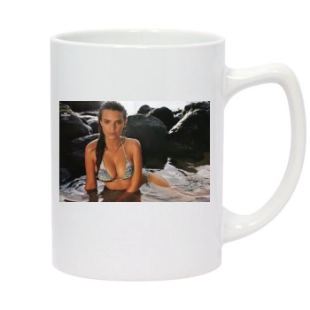 Emily Ratajkowski 14oz White Statesman Mug