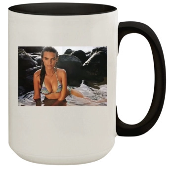 Emily Ratajkowski 15oz Colored Inner & Handle Mug