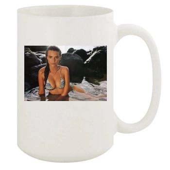 Emily Ratajkowski 15oz White Mug